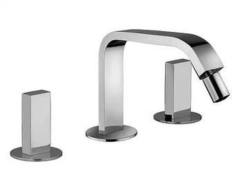 VITA 53104 - 3 hole countertop bidet mixer without waste by Rubinetterie Frattini - view 2